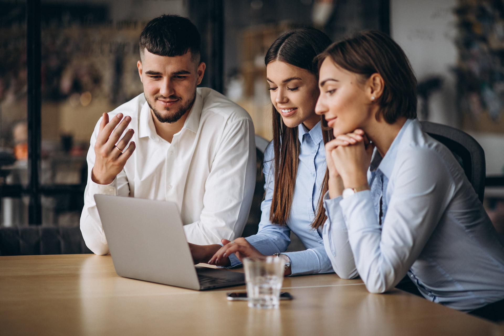 group people working business